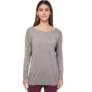 Lululemon Athletica Full Extension Cashmere Sweater Dark Chrome